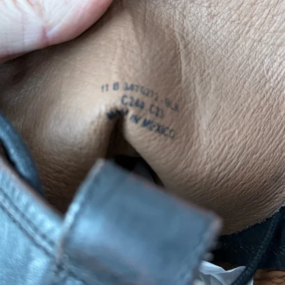 Frye Veronica Flex Combat Boot in Antique Brown Size 11 - Picture 9 of 9